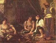 Eugene Delacroix Frauen von Algier Germany oil painting artist